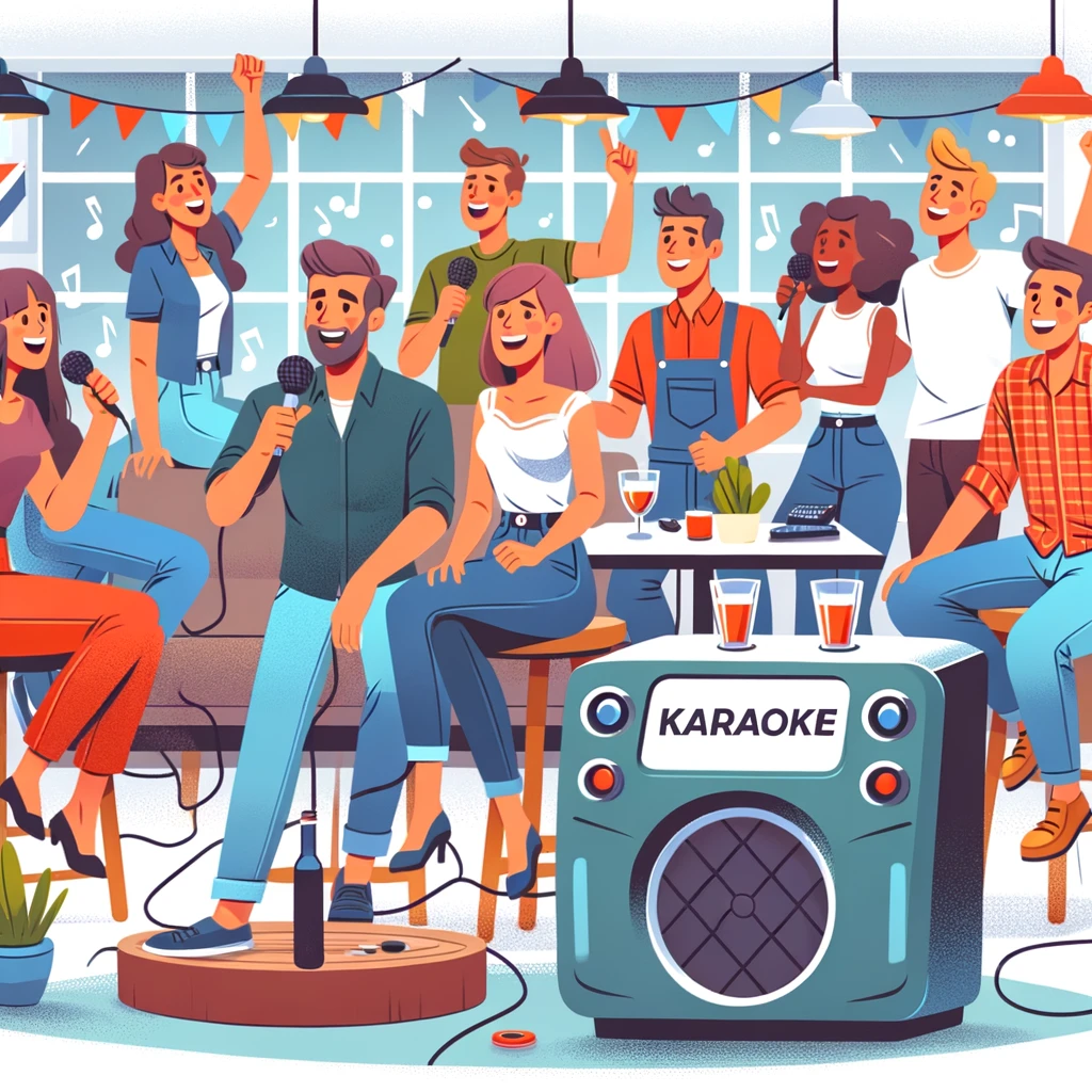 Interactive Karaoke Games for Parties